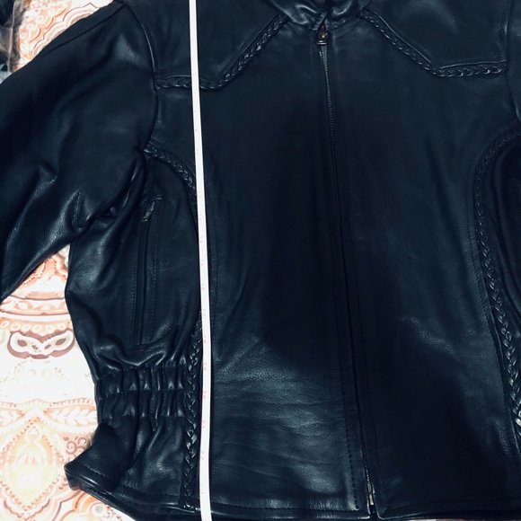 Heavy Duty Leather motorcycle jacket. Worn twice - Picture 6 of 8